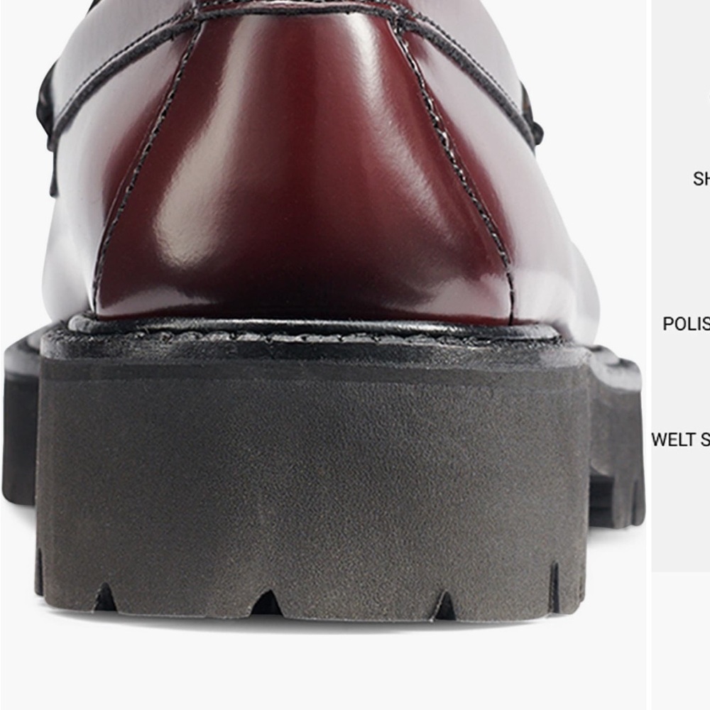 G.H. Bass Whitney Weejuns Super Lug Sole Penny Loafer - Picture 10 of 14